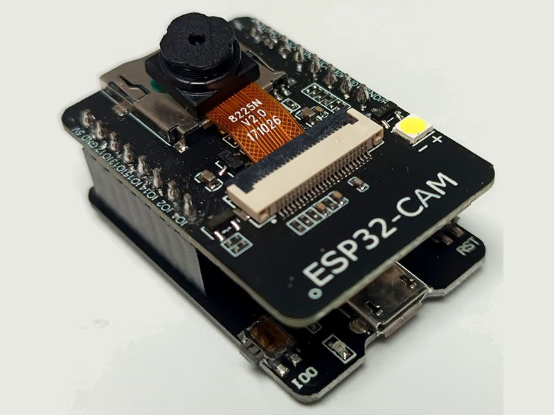 ESP32 CAM WiFi Module with OV2640 Camera 2MP and CAM-MB Adapter
