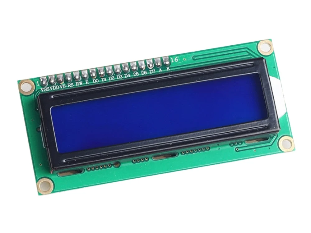 16x2 LCD Display with I2C Controller