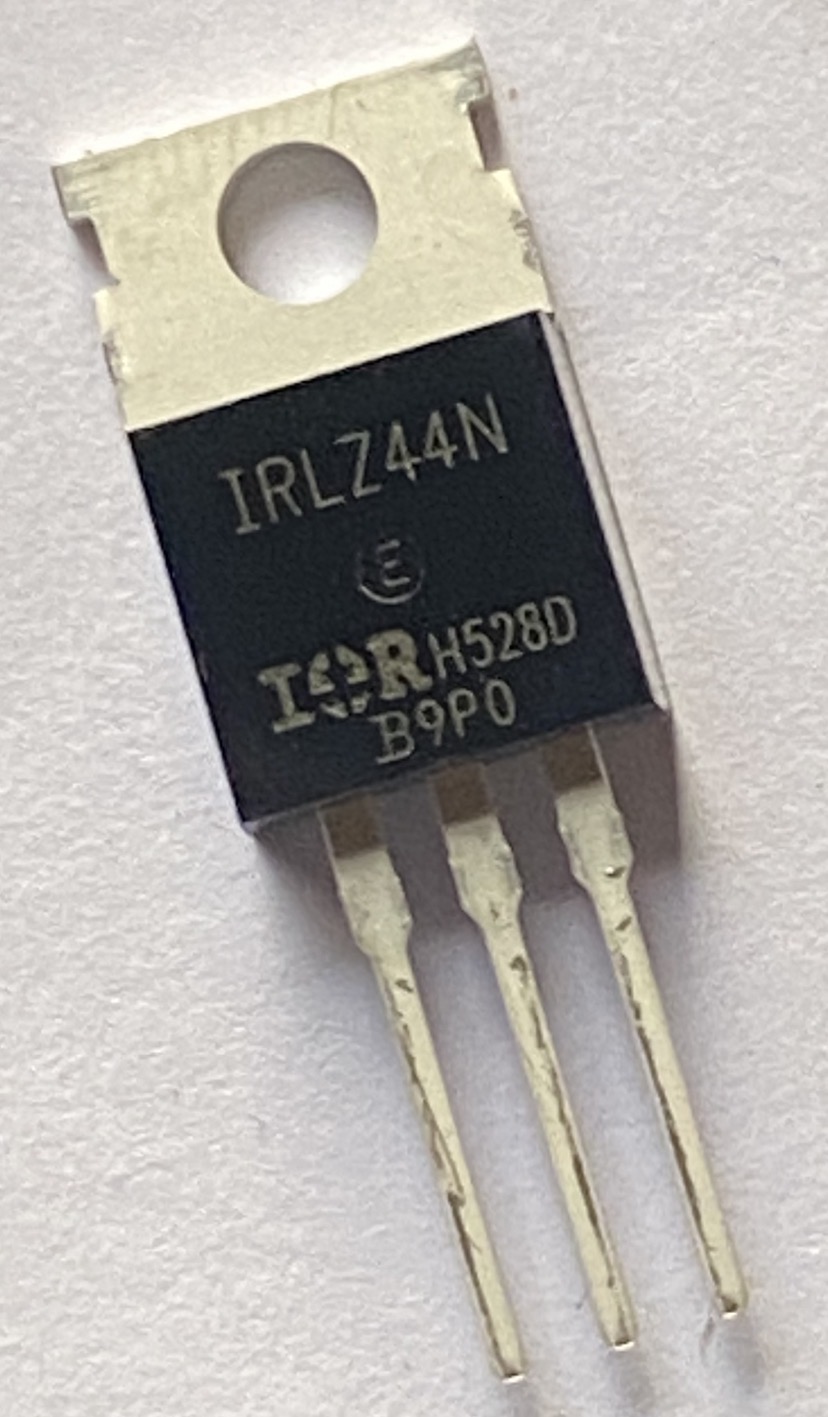IRLZ44 N-Channel Microcontroller Signal Triggered MOSFET